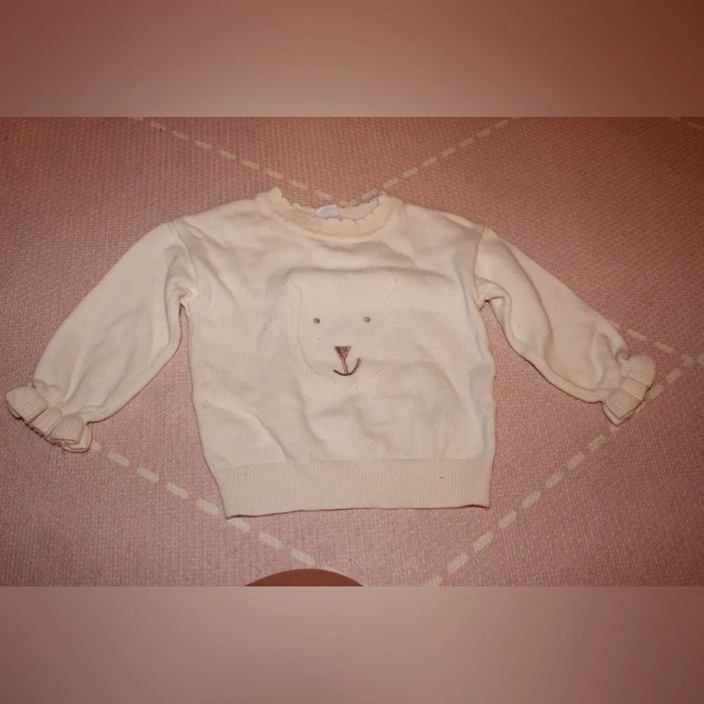 GAP Kids Toddler Girl Ruffle Sweater Bundle 18-24 months - Picture 8 of 10
